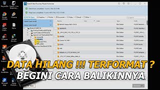 cara mengembalikan data yang terhapus , terformat, di hardisk external dan flashdisk