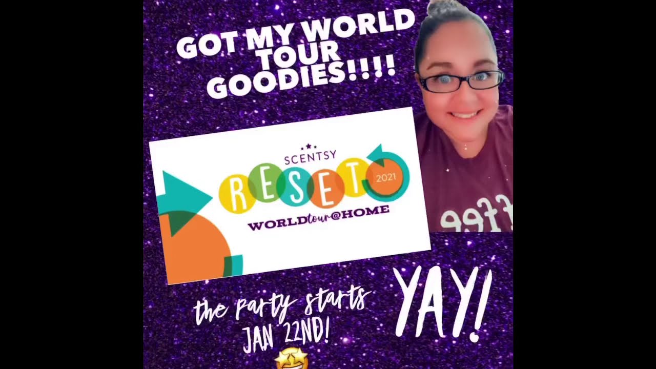 Scentsy World Tour at Home Goodies!