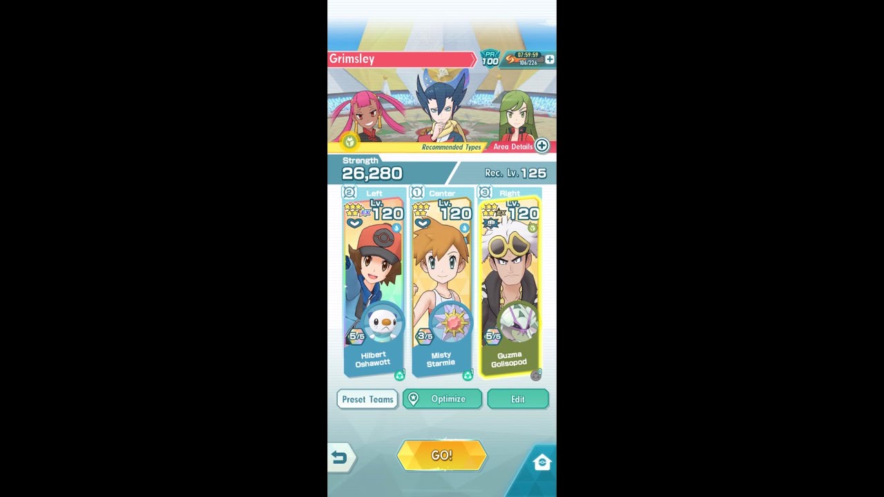 Pokemon Masters - Champion Stadium: Grimsley (Master Mode) - March 2021 (Week 3) - Random Upload