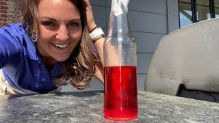Science Experiment: Homemade Thermometer