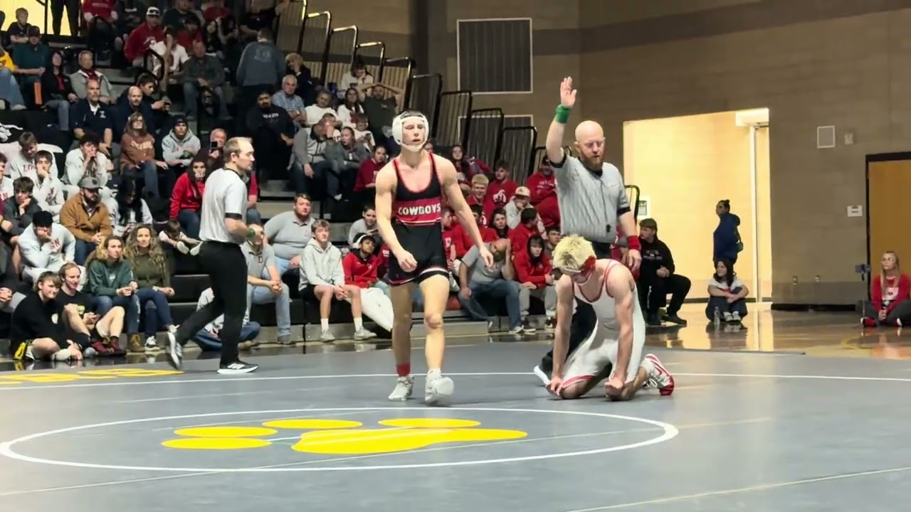 1/23/26 3A Division B Finals- Delta HS- Uriah Anderson- Lost 6-13, 2nd Place