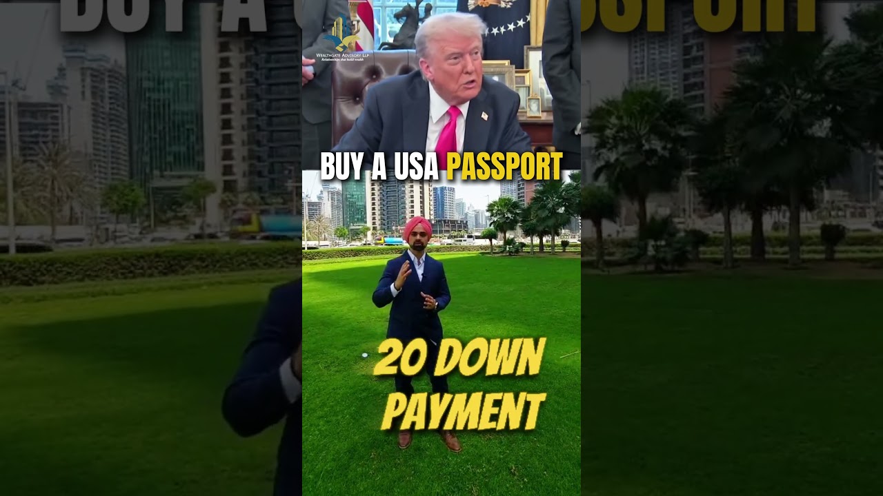 Trump Selling USA Passport 😱 Get Yours Now !