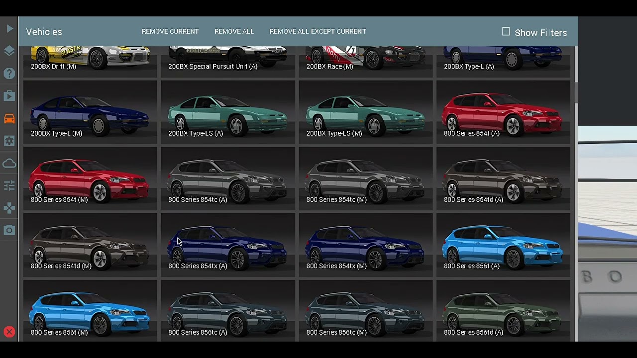 BeamNG Drive Acceleration Battle [Alpha Version 0.5.5]  [0-100 km/h] [0-60 mph]