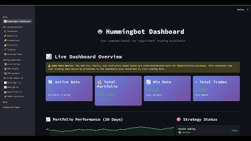 Hummingbot Dashboard Installation Service – Get Your Crypto Bot Running in 1 Hour!