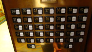 Schindler/Otis Traction Elevators at Hyatt Regency Waikiki, HI [Ewa Tower]