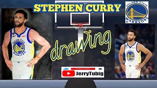I DREW STEPHEN CURRY USING COLORED PENCILS