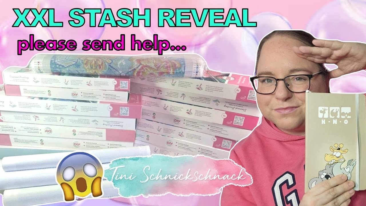 Diamondpainting Stashdetox 2.0 / Reveal meiner Tinischnickschnack Bilder 🤔