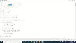 Java GUI // Food Order Bill (Cashier)