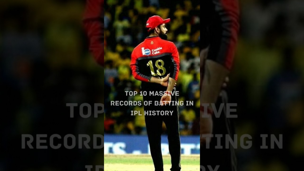 Top 10 massive records of batting in IPL history 