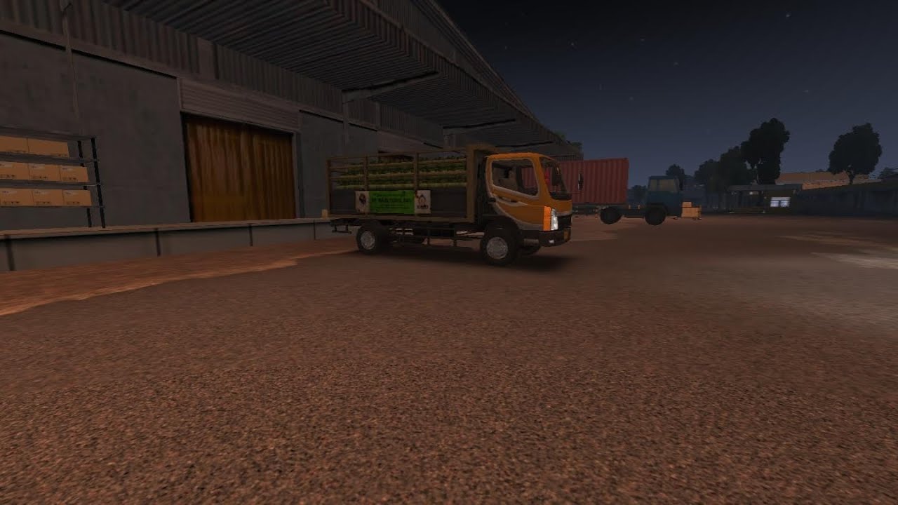 A Truck Driver Finishing a Night Delivery | JOB MUST GO ON