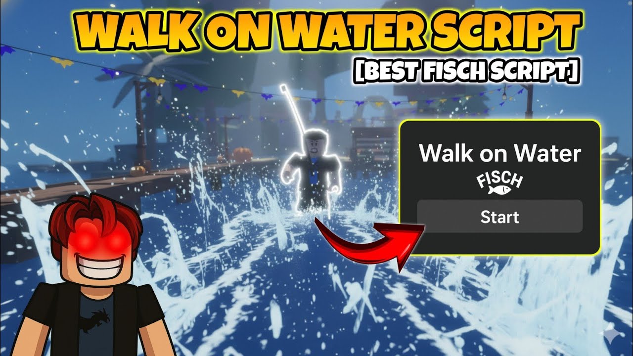 [NEW] FISCH WALK ON WATER SCRIPT || AUTO FARM SCRIPT FISCH || FISCH SCRIPT