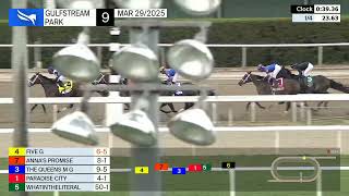 Vidéo de la course PMU FASIG-TIPTON GULFSTREAM PARK OAKS