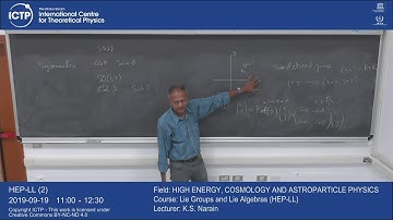 Lie Groups and Lie Algebras (HEP-LL) Lecture 2
