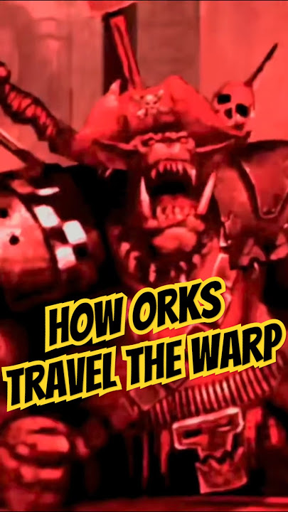 How Orks Travel the Warp #warhammer40000 #warhammer40k #orks40k #shorts
