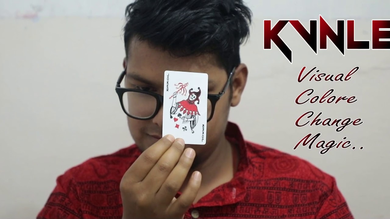 Magic Card Three Visual Magic Tricks KVNLEI YouTube