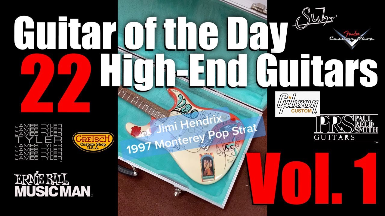 Guitar of the Day Volume 1 - 22 Best USA Made Guitars