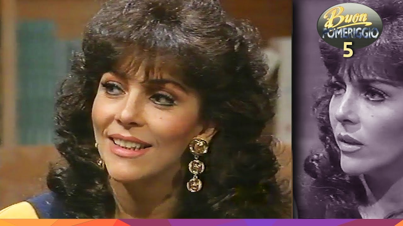 Verónica Castro en "Buon Pomeriggio" - 5ta. entrevista - Italia 1989