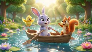 4 Fun Kids Songs! 🚣‍♀️🐿️🐥🌈  Magical Adventures | TwinkleTales TV ✨ screenshot 3