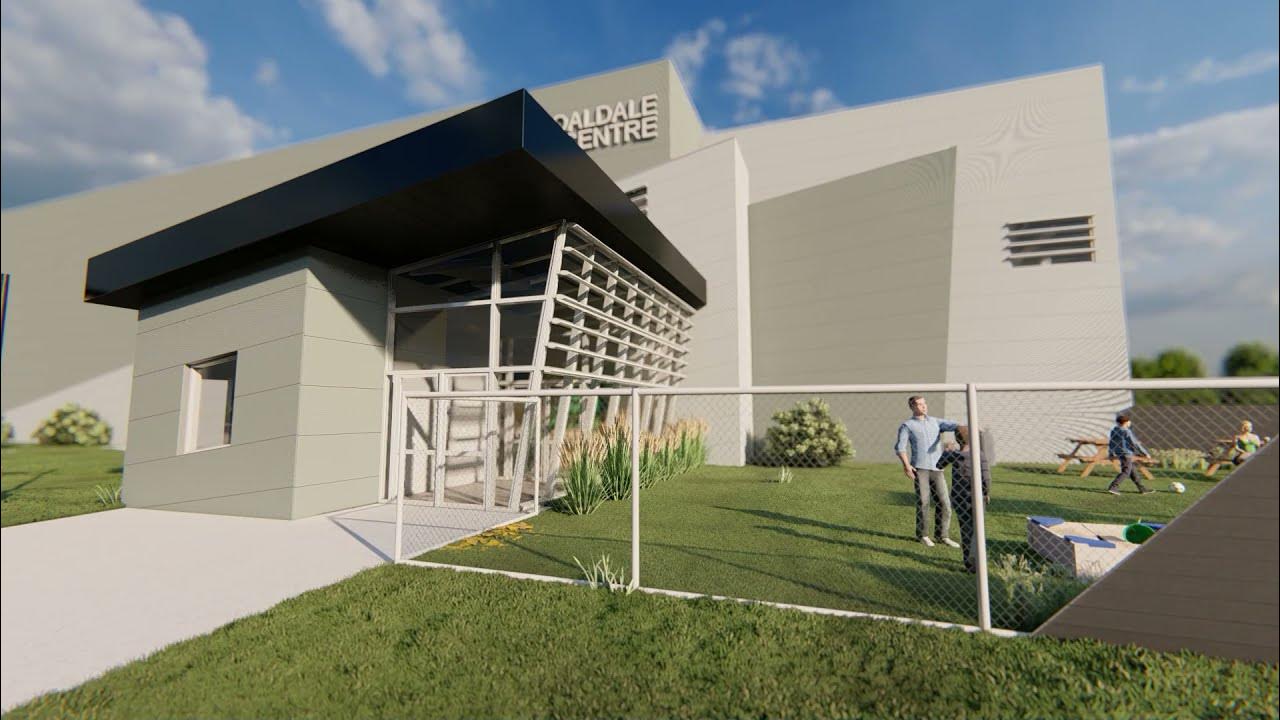 Coaldale Multiuse Recreation Centre Renderings (FWBA Architects) YouTube