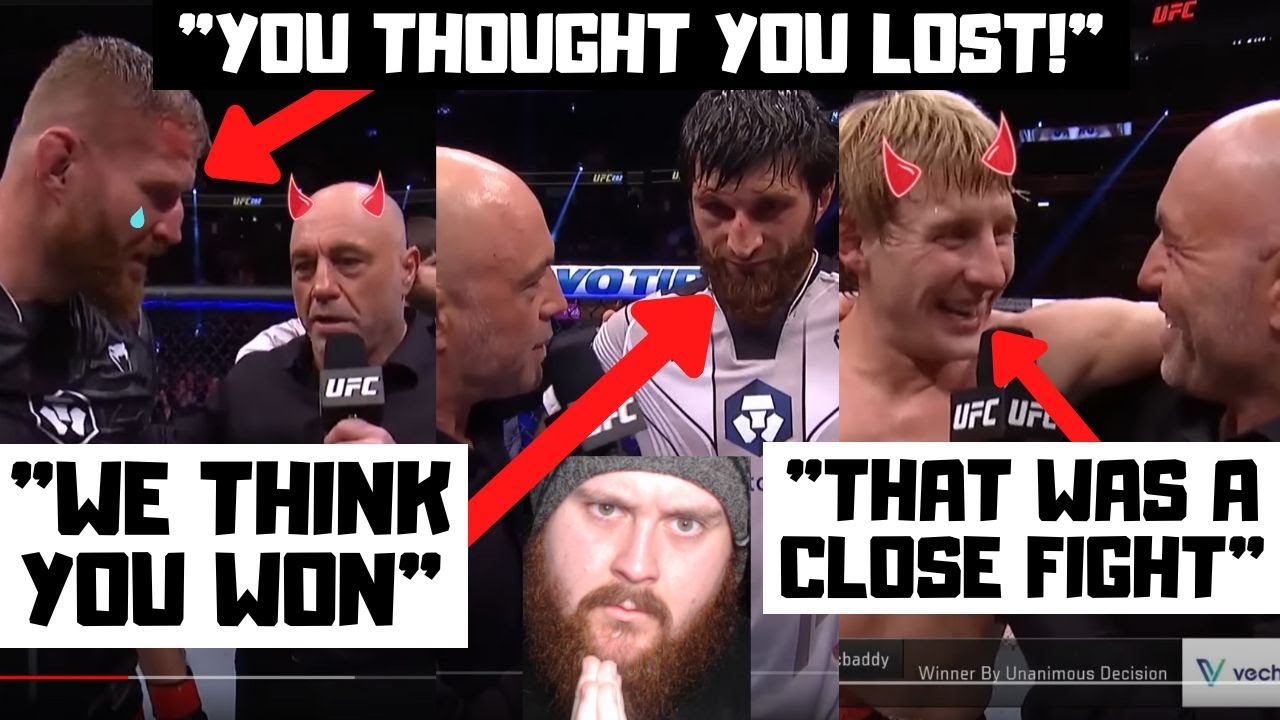 Joe Rogan Owes Jan Blachowicz An Apology! A Biased & Unprofessional Post UFC 282 Decision Interview