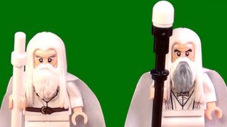 Lego Herr der Ringe Gandalf den Grauen 2 Gesichter Lego Herr der Ringe Gandalf den Grauen 2 Gesichter