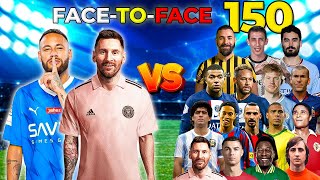 Neymar Al Hilal 🆚️ Messi 🔥 Face-to-Face VS 🔥with F2F FINAL 🔥