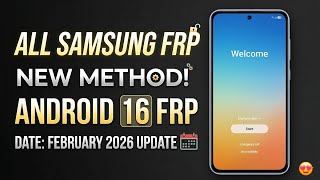 All Samsung FRP Bypass 2026 | New Free Method | February Security Patch @GsmMafia 