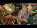 Hyderabad famous food  anuradha aunty serving unlimited meals  nonveg 120  indian street food