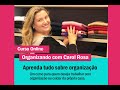 Inscrições abertas - Curso Online Organizando com Carol Rosa