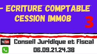 Ecriture Comptable Cession Immobilisations