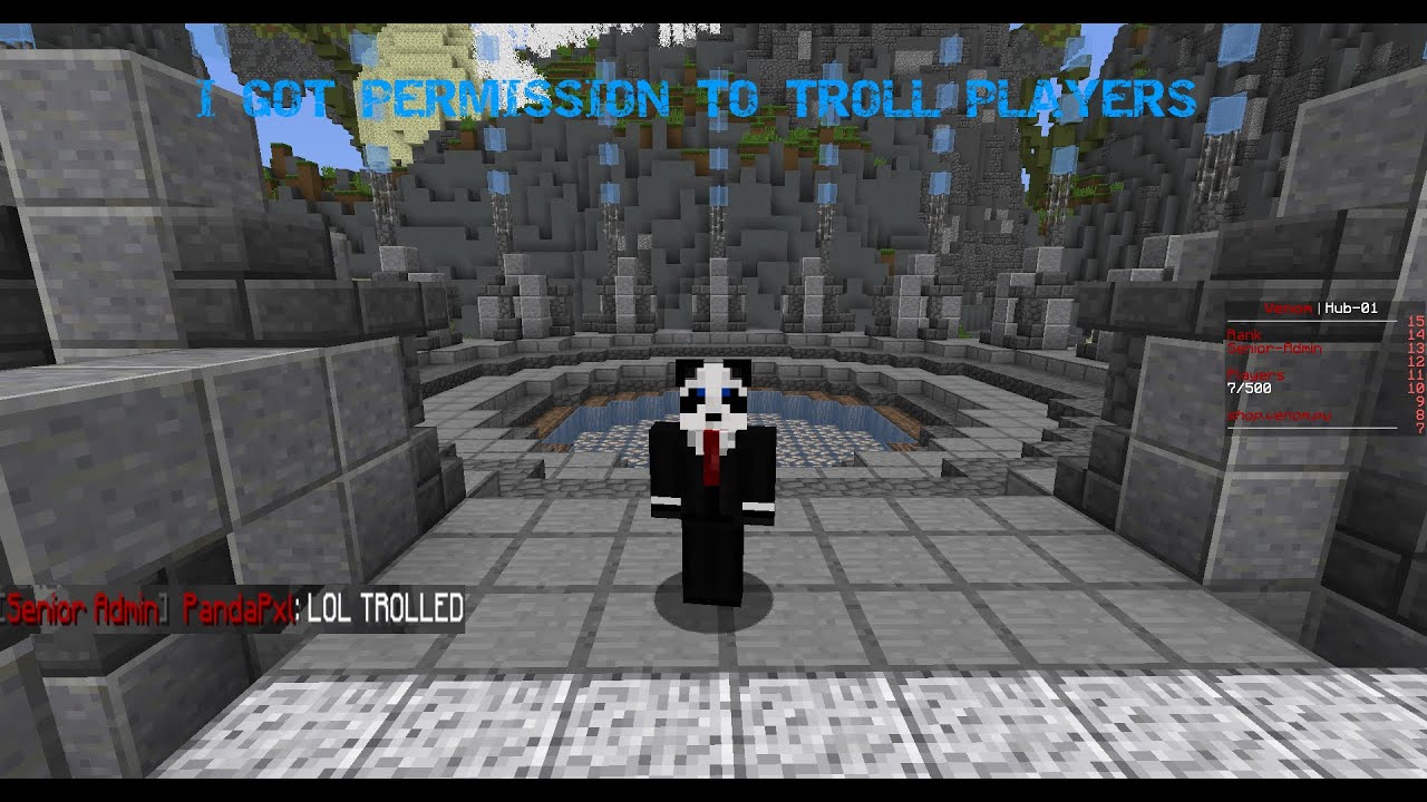 (ADMIN SERIES) Trolling players then banning a cheater - VenomHCF Staff Series