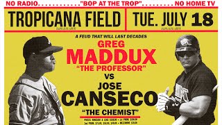 Greg Maddux vs Jose Canseco: Behind the Feud