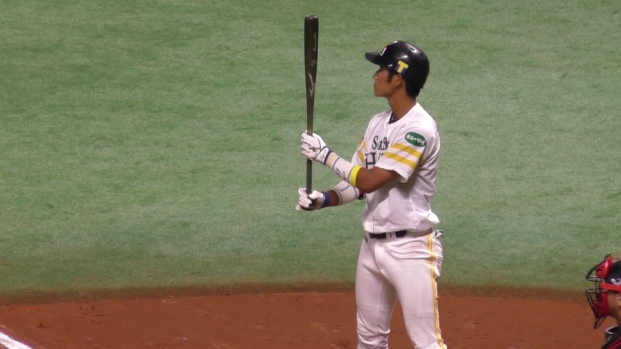 SB 上林誠知 プロ1号は逆転満塁ホームラン～！！2015.8.25