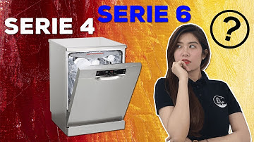 So Sánh Máy Rửa Bát Bosch Serie 4 Và Serie 6
