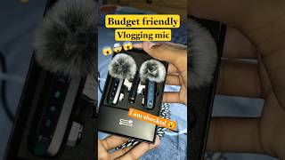 Budget Wireless Mic #dailyvlog#minivlog#youtubeshorts#wirelesmic#vloggingmic#amazon#micreview#budget