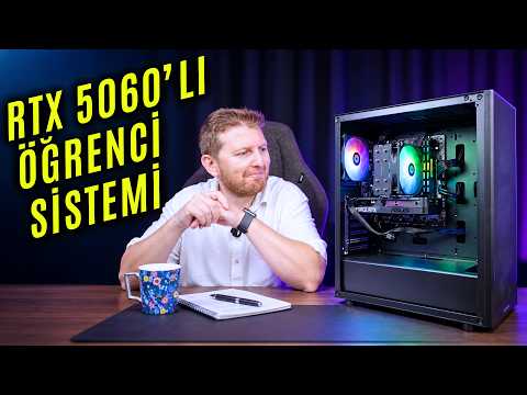 Okul ve Oyun İçin RTX 5060 Sistem: TECHOLAY-5060