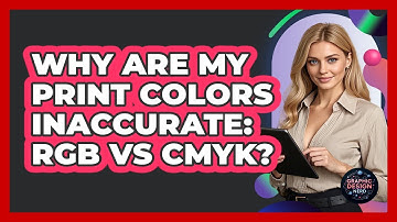 Why Are My Print Colors Inaccurate: RGB Vs CMYK? - Graphic Design Nerd