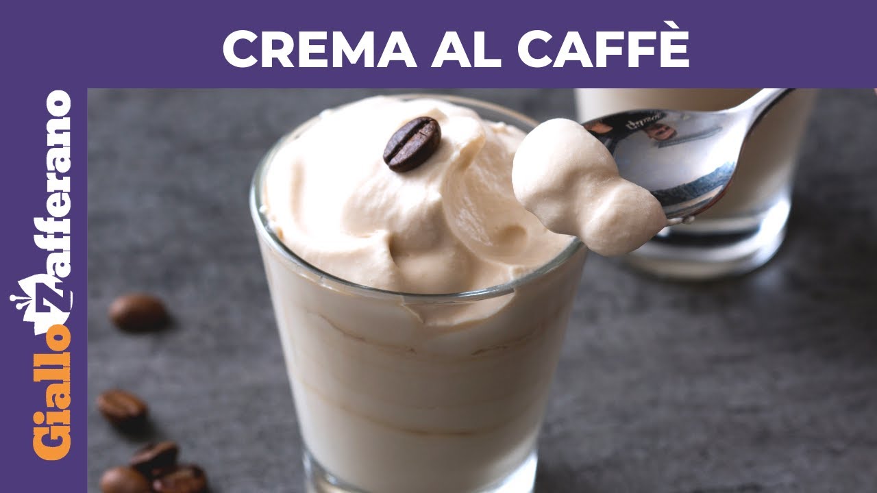 Crema Al Caffe Facilissima Ricetta In 1 Minuto Youtube