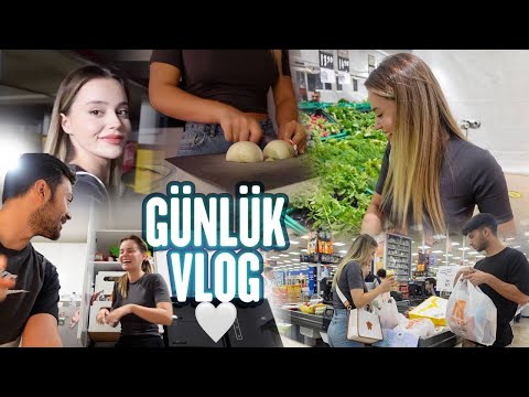 Видео: Market alışverişi VLOG✅ Buzdolabı Düzeni, Yemek, Volkanla Abur Cubur Kavgamız