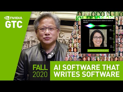 GPU Technology Conference Keynote Oct 2020 | Part 4: "AI: Software that Writes Software"