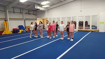 Competition jump sequence