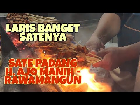 SATE PADANG H. AJO MANIH - RAWAMANGUN / KULINER JAKARTA UTARA