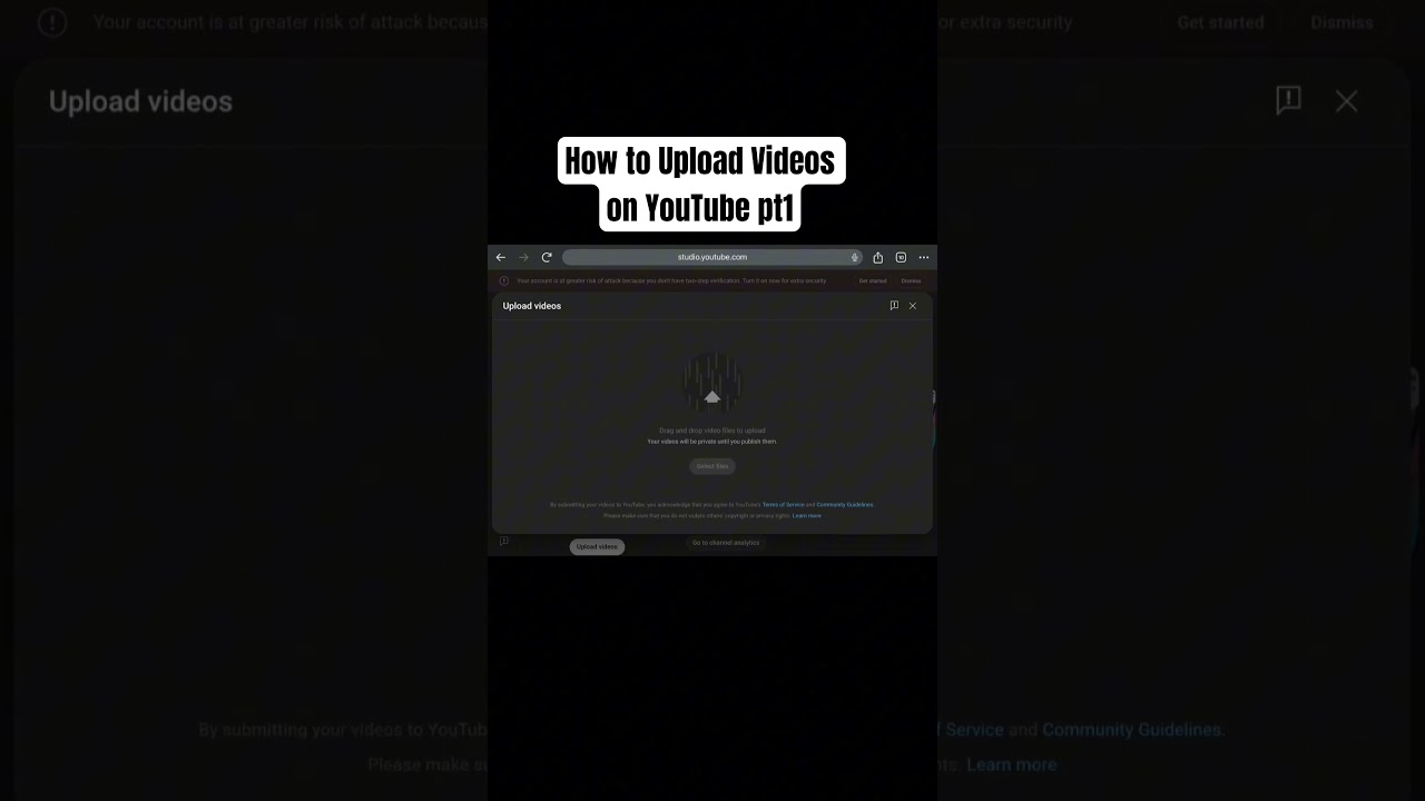How to Upload Videos on YouTube 