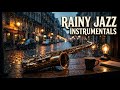 Rainy Evening Café Jazz in Prague 🌧️ Smooth Instrumentals for Relaxation 🎷