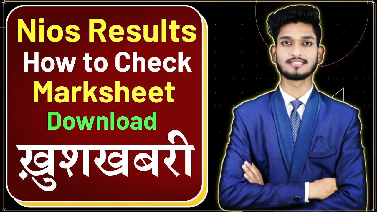 Nios Results & Original Marksheet Download process 2020 || Nios Results Date 😱😱 || Manish Verma