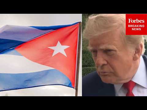 Trump Asked About Reports That Military Reserves Have Been Activated Toward Cuba