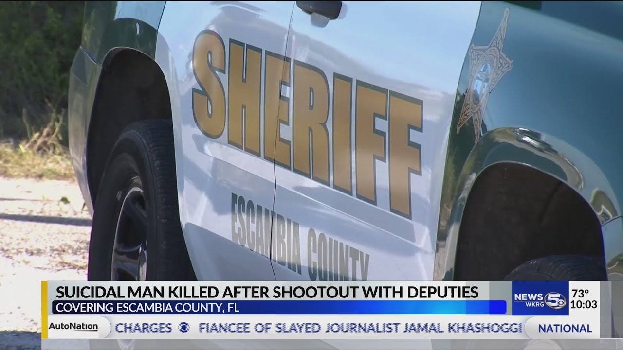 Man shot in Escambia County, Fla., officer-involved shooting dies - YouTube