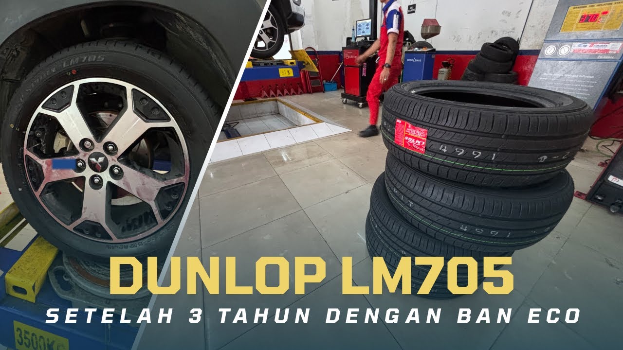 Setelah 3 tahun, Upgrade Ban Xpander Cross DUNLOP LM705