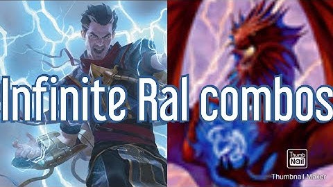 MTG Jeskai Stantard Infinite Ral Combos