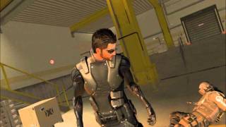 Deus Ex: Human Revolution Adam Jensen knows how to make an entrance